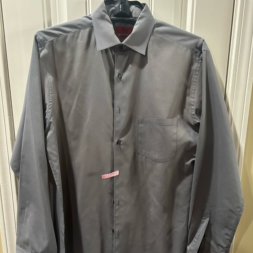 Alfani men’s dress shirt size large long sleeve